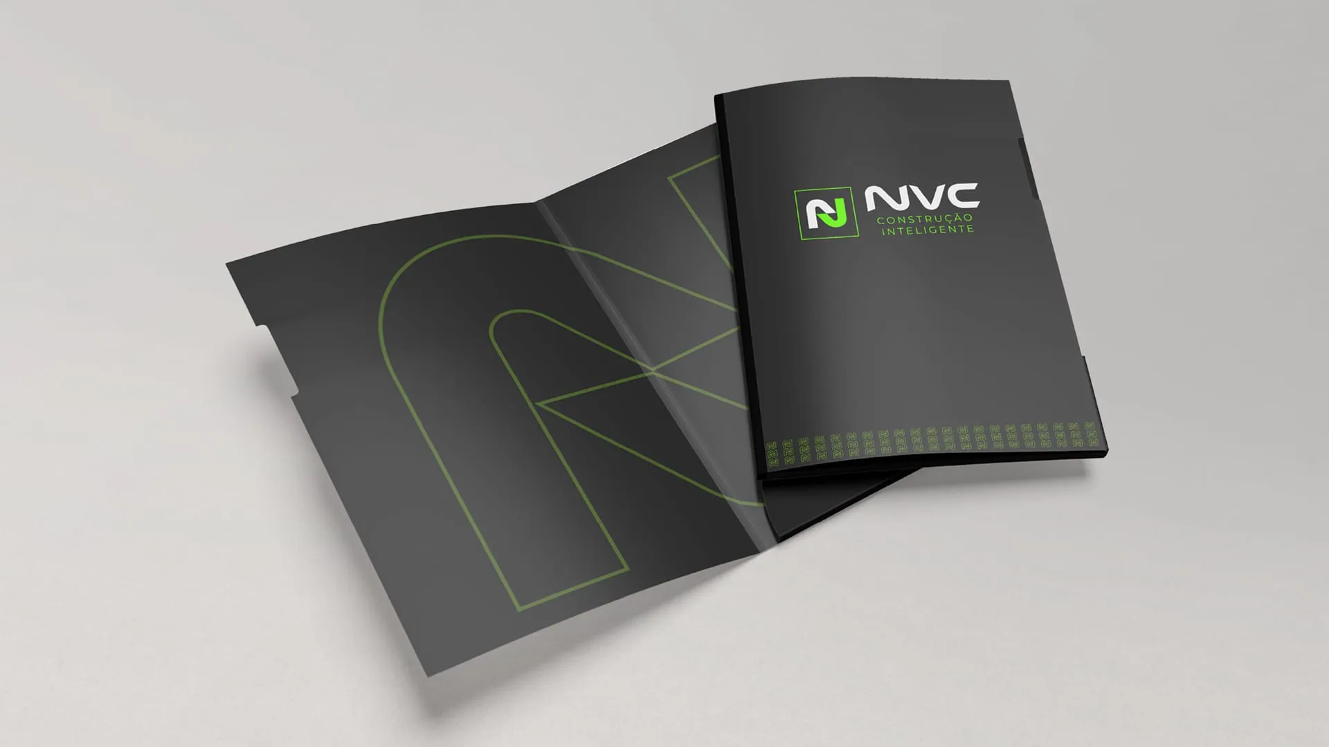 Grid de proteção e redução mínima do logotipo NVC Tech
