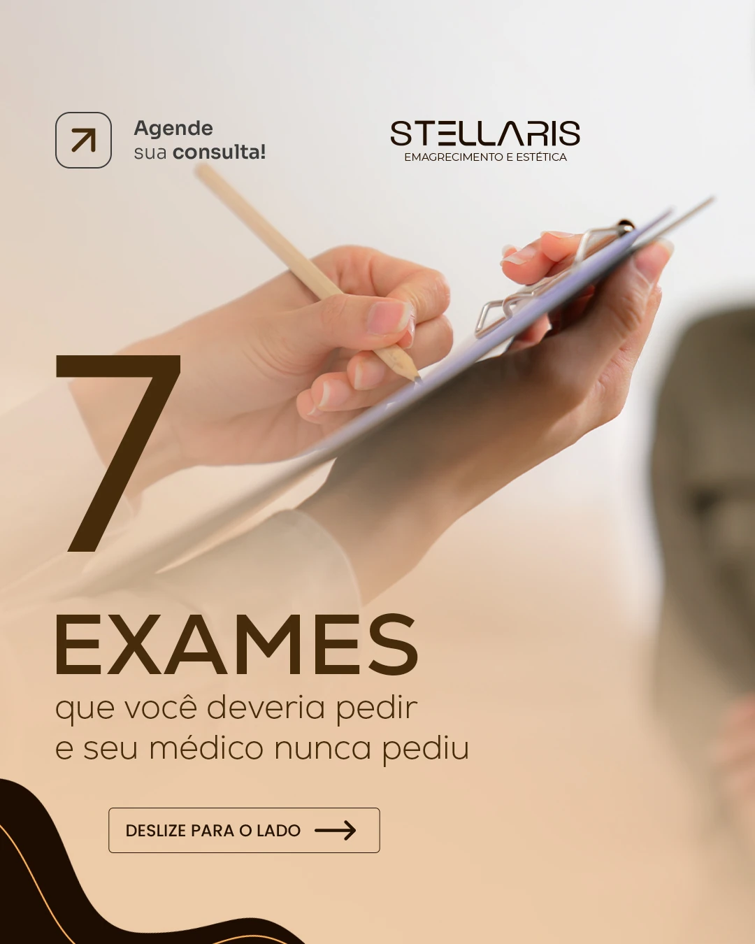 Carrossel 2, Capa: 7 exames que você deveria pedir e seu médico nunca pediu