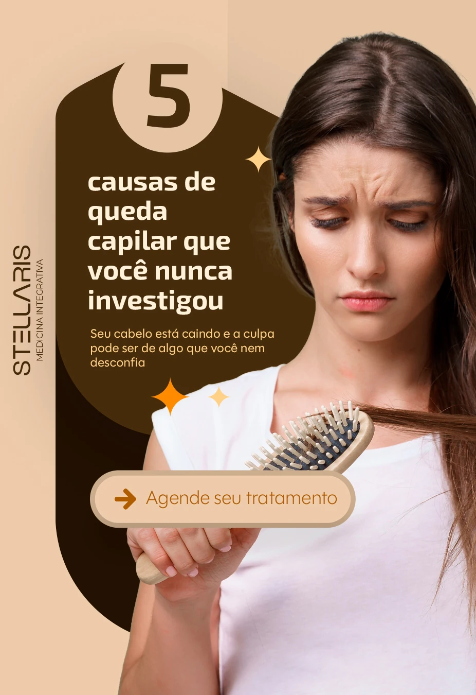Carrossel 4, Capa: 5 causas de queda capilar que você nunca investigou