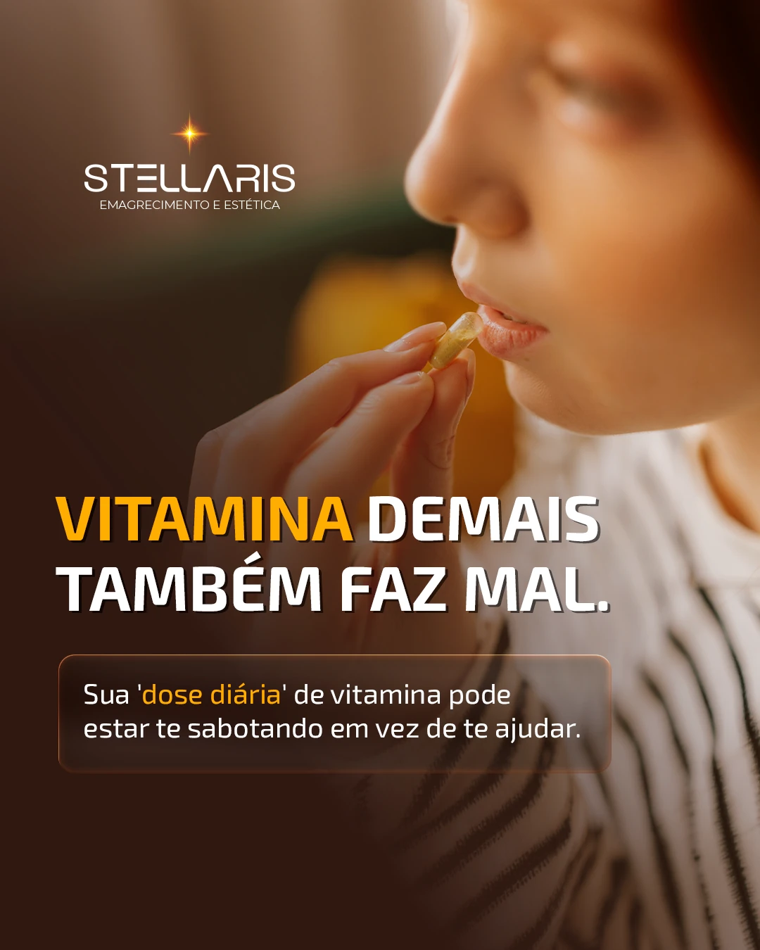 Post: Vitamina demais também faz mal: Os perigos da hipervitaminose e suplementação sem exames