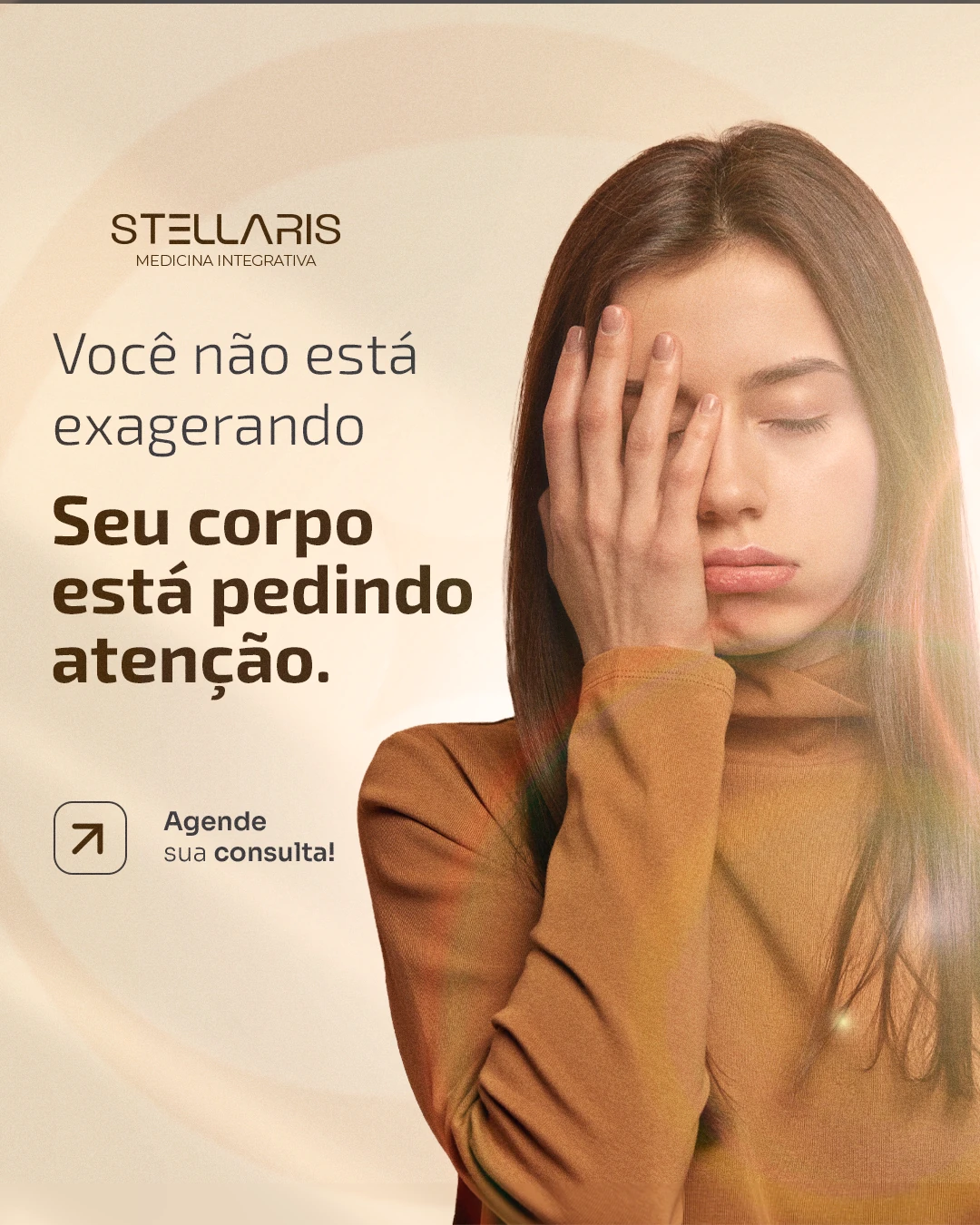 Post: Você não está exagerando: Seu corpo está pedindo atenção especializada