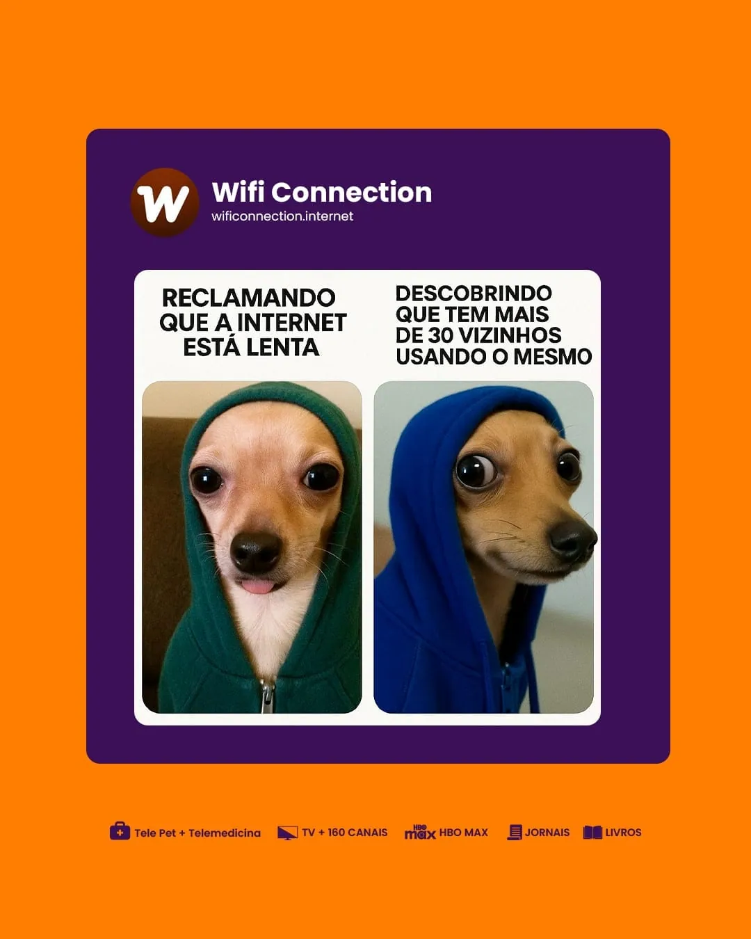 WiFi Connection, post humor sobre internet lenta