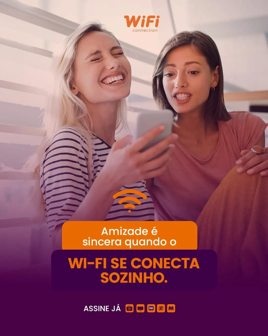 WiFi Connection, post wifi se conecta sozinho, amigas
