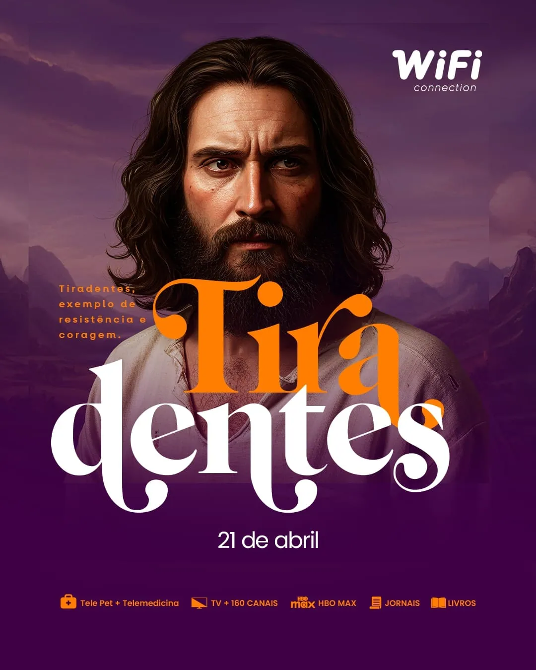 WiFi Connection, post Tiradentes, 21 de abril